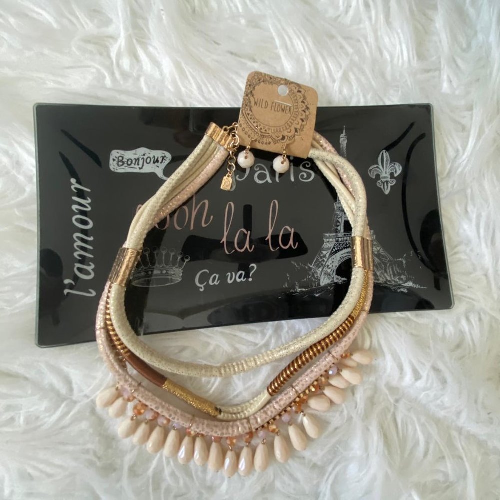 Necklace and Earrings (SET of 2)